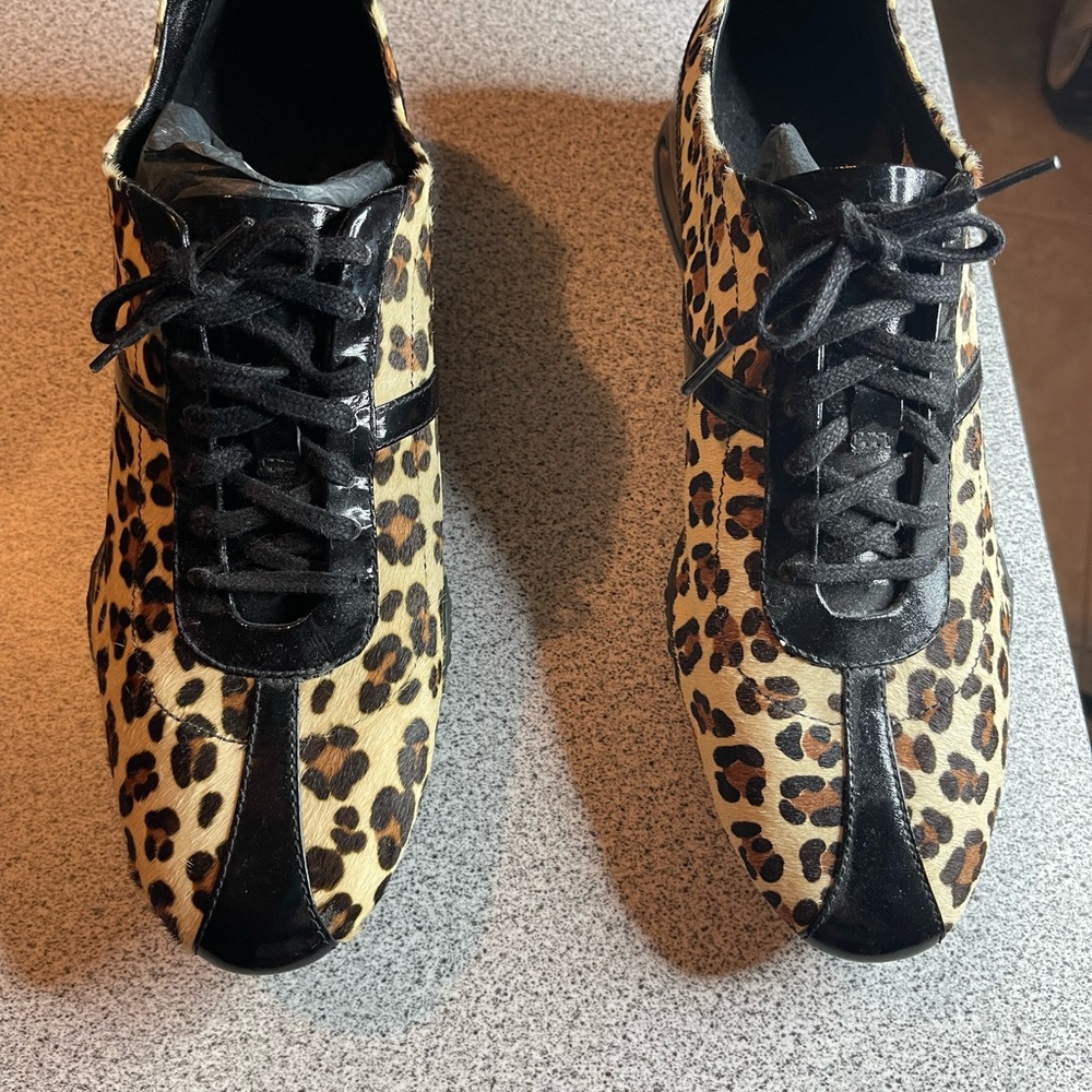 Hahn Cole Nike Air Cheetah print never worn